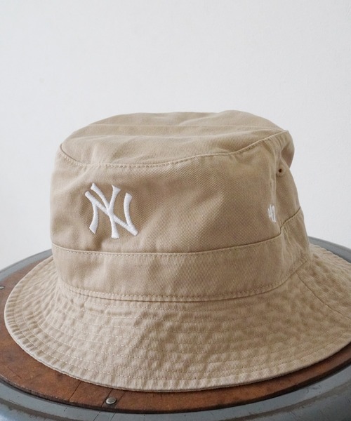 '47（フォーティーセブン）の「【 47Brand / フォーティーセブンブランド 】 '47 BUCKET HAT ビッグロゴ刺繍 バケットハット（ハット・メンズ・ネイビー/ネイビー系1/グレー/カーキ/ブラック/ホワイト/ベージュ・FREE）」の4枚目の写真