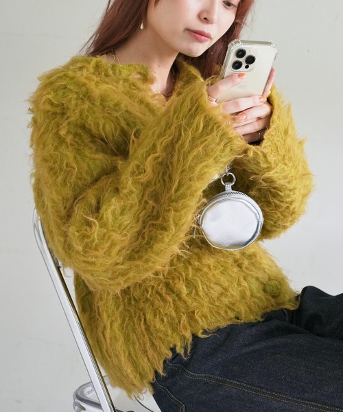 DISCOAT（ディスコート）の「ラウンドポーチ付きスマホストラップ（スマホグッズ・レディース・シルバー/ブラック/ベージュ/ラベンダー・FREE）」の13枚目の写真