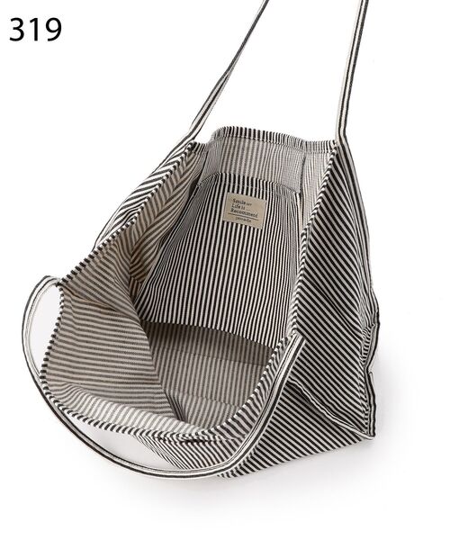 SHOO・LA・RUE（シューラルー）の「◆CYCLOトートバッグ（トートバッグ・レディース・ネイビー/アイボリー/ブラック系2/グレー系2・00）」の7枚目の写真