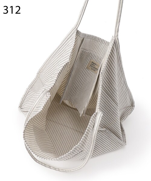 SHOO・LA・RUE（シューラルー）の「◆CYCLOトートバッグ（トートバッグ・レディース・ネイビー/アイボリー/ブラック系2/グレー系2・00）」の20枚目の写真