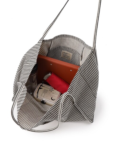 SHOO・LA・RUE（シューラルー）の「◆CYCLOトートバッグ（トートバッグ・レディース・ネイビー/アイボリー/ブラック系2/グレー系2・00）」の17枚目の写真