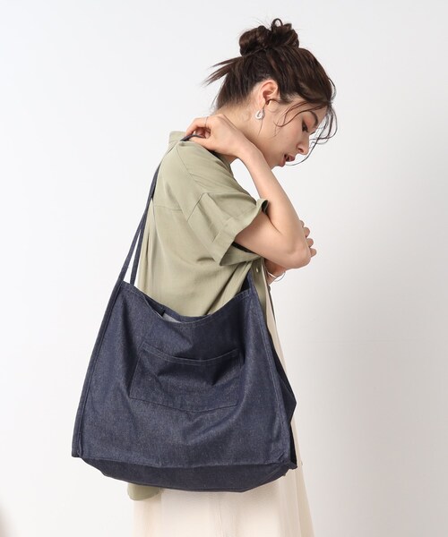 SHOO・LA・RUE（シューラルー）の「◆CYCLOトートバッグ（トートバッグ・レディース・ネイビー/アイボリー/ブラック系2/グレー系2・00）」の21枚目の写真