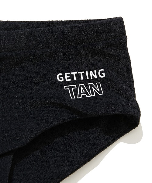 GUACAMOLE(ガカモレ)の「FUNCTIONAL PILE SCOOP NECK BIKINI(水着・レディース・オレンジ/ブラック/ライトブルー・M)」の12枚目の写真