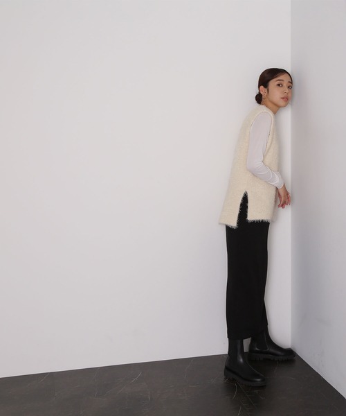 ヘアリー ニット ベスト ヘアリーニットベスト | ナチュラルビューティーベーシック(NATURAL