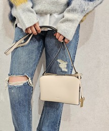 Ungrid（アングリッド）の「【Ungrid/アングリッド】両アオリポケット　ミニショルダーバッグ　キーリング付き　パスポートケース　スマホケース（ショルダーバッグ）」