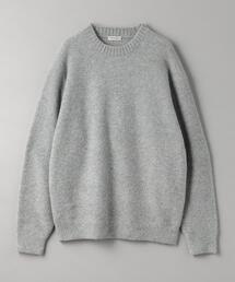 BEAUTY&YOUTH UNITED ARROWS(ビューティーアンドユースユナイテッドアローズ)の「クリンプ コットンウール ミックス クルーネック ニット(ニット/セーター・メンズ)」