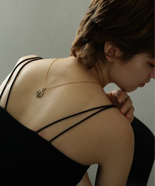 ORLEAN(オルレアン)の「金属アレルギー対応 コインスネークチェーンネックレス サージカルステンレス(ネックレス・レディース・シルバー/ゴールド・フリー)」の7枚目の写真