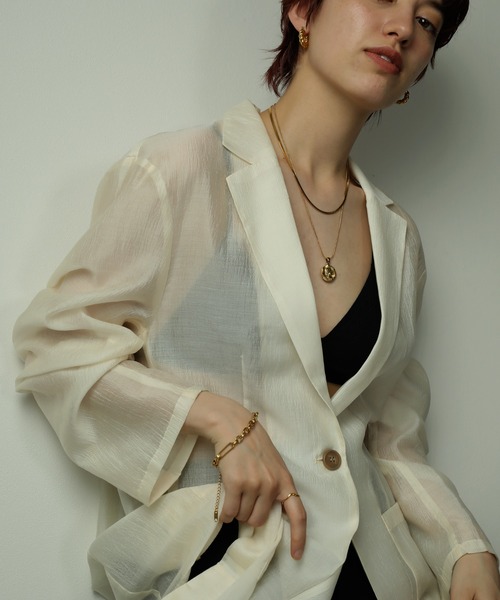 ORLEAN(オルレアン)の「金属アレルギー対応 コインスネークチェーンネックレス サージカルステンレス(ネックレス・レディース・シルバー/ゴールド・フリー)」の15枚目の写真