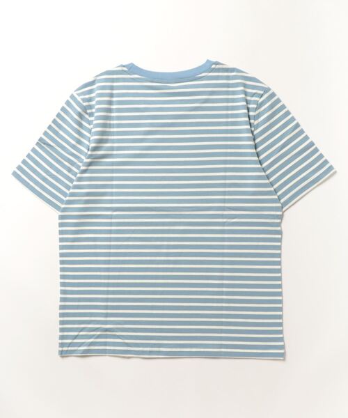 Lilamusant(リラミュゾン)の「《Lilamusant(リラミュゾン)》リンガーネックボーダーTee(Tシャツ/カットソー・レディース・マスタード/レッド/ダークネイビー/グリーン/ブルー・FREE)」の13枚目の写真