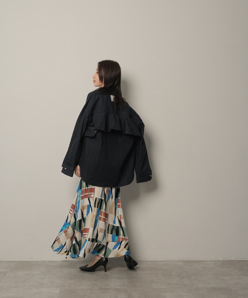 HERENCIA（ヘレンチア）の「【色落ちしにくい】 バックシャン