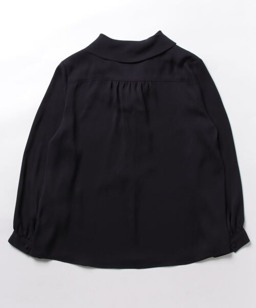 ストロベリーフィールズ 半袖ブラウス ビビットブルー 夏らしいデザイン♡ ストロベリーフィールズ STRAWBERRY FIELDS ティアードブラウス