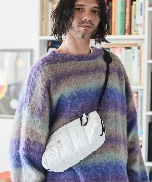 ADAM PATEK(アダムパテック)の「ADAMPATEK/square quilt mini shoulder bag/スクエアキルティングミニショルダーバッグ(ショルダーバッグ・メンズ・ブルー/ホワイト/ブラック/カーキ・フリー)」の8枚目の写真