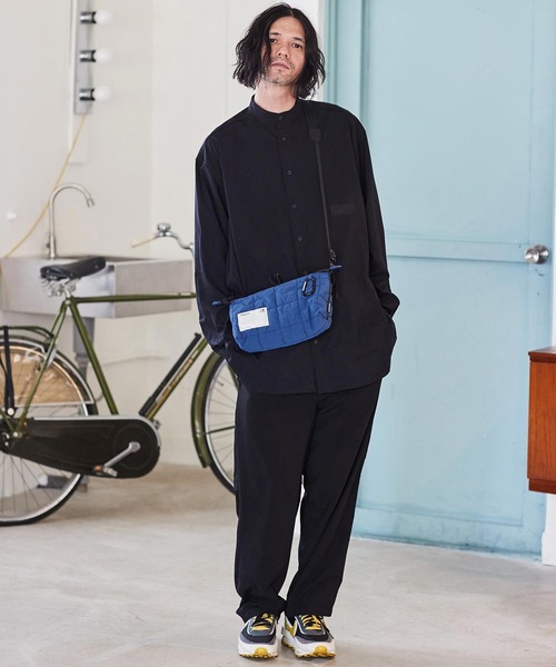 ADAM PATEK(アダムパテック)の「ADAMPATEK/square quilt mini shoulder bag/スクエアキルティングミニショルダーバッグ(ショルダーバッグ・メンズ・ブルー/ホワイト/ブラック/カーキ・フリー)」の15枚目の写真