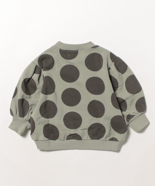 CALMIA（カルミア）の「ソウガラショルダータックスウェット（80～150cm）（スウェット・キッズ・チャコール/ベージュ/ラベンダー・110/95/100/80/130/140/150/120/90）」の8枚目の写真