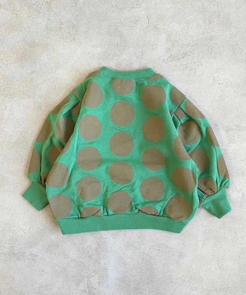 CALMIA（カルミア）の「ソウガラショルダータックスウェット（80～150cm）（スウェット・キッズ・チャコール/ベージュ/ラベンダー・110/95/100/80/130/140/150/120/90）」の10枚目の写真