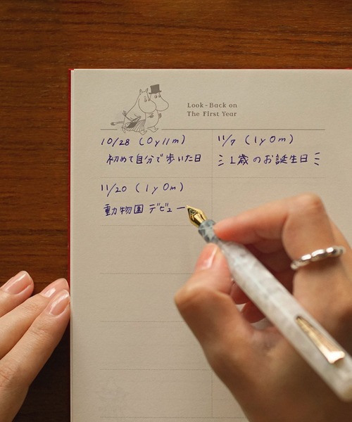 MOOMIN（ムーミン）の「MOOMIN ムーミン 3年日記帳 ノート スケジュール（手帳/メモ帳・レディース・レッド/ブルー/ライトブルー・FREE）」の22枚目の写真