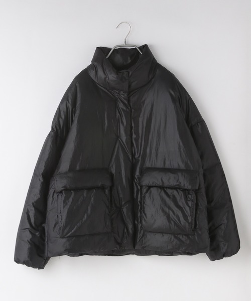 yuw（ユウ）の「ＰＵＦＦＥＲ ＳＨＯＲＴ ＪＫ　976172（ダウンジャケット/コート・レディース・ブルー/ブラック・FREE）」の15枚目の写真