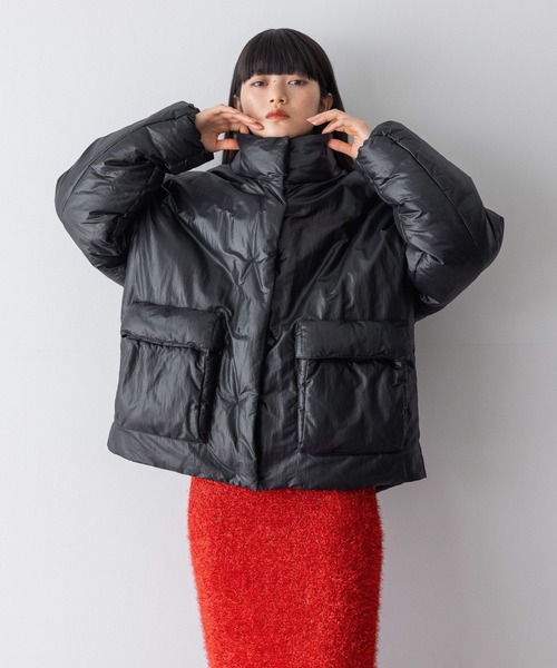 yuw（ユウ）の「ＰＵＦＦＥＲ ＳＨＯＲＴ ＪＫ　976172（ダウンジャケット/コート・レディース・ブルー/ブラック・FREE）」の21枚目の写真