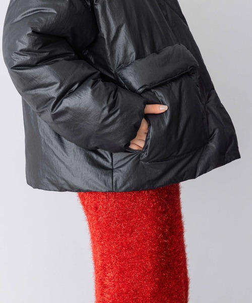 yuw（ユウ）の「ＰＵＦＦＥＲ ＳＨＯＲＴ ＪＫ　976172（ダウンジャケット/コート・レディース・ブルー/ブラック・FREE）」の22枚目の写真