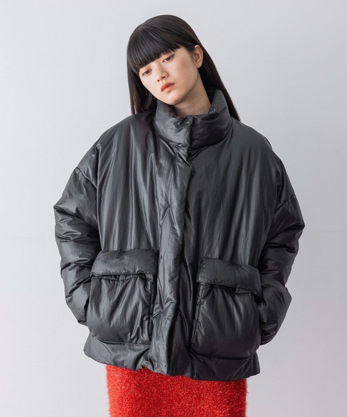yuw（ユウ）の「ＰＵＦＦＥＲ ＳＨＯＲＴ ＪＫ　976172（ダウンジャケット/コート・レディース・ブルー/ブラック・FREE）」の20枚目の写真