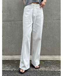 Re:EDIT | [2023-24 WINTER COLLECTION][低身長/高身長/大きいサイズ有]コットンデニムルーズワイドパンツ(デニムパンツ)
