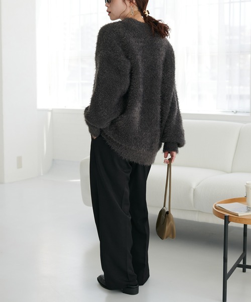 DISCOAT（ディスコート）の「フェザーヤーンニットプルオーバー