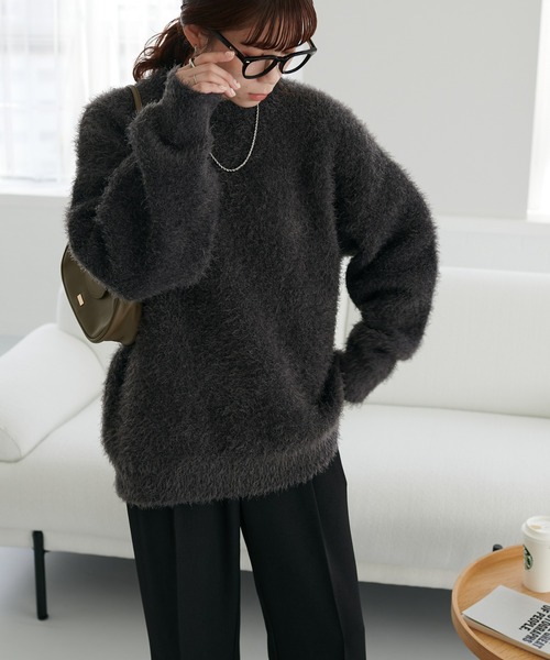 新品♡ラフェティッシュ　ターコイズ　ケーブルニット　セーター 長袖　モヘア　レア 新品♡ラフェティッシュ ターコイズ ケーブルニット セーター 長袖