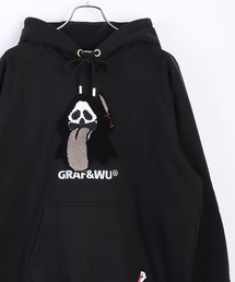 GRAF&WU 1ベロ ゴースト 裏起毛 プルパーカー