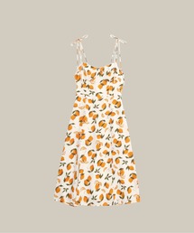 Fruits Design Chiffon One Piece
