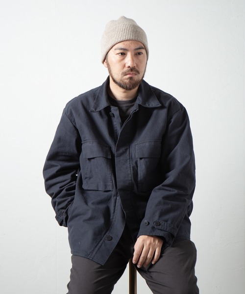 RACAL（ラカル）の「Cashmere / Silk Blend Wool Knit Watch / カシミヤシルク混ウールニットワッチ（ニットキャップ/ビーニー・メンズ・ベージュ/ブラック/オフホワイト/ブラウン/チャコールグレー・FREE）」の17枚目の写真