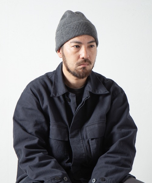 Cashmere / Silk Blend Wool Knit Watch / カシミヤシルク混ウール