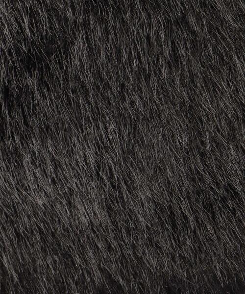 INGNI（イング）の「ふわふわエコファーバケットハット（ハット・レディース・オフホワイト/ブラック・ONE SIZE）」の10枚目の写真