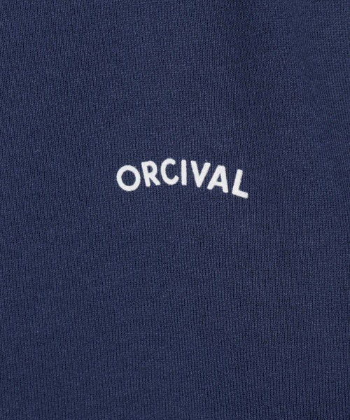 ORCIVAL(オーシバル)の「【ORCIVAL(オーシバル)】ラグラン裏毛プルオーバー(スウェット・レディース・ライトグレー/ナチュラル/ブルー・MEDIUM)」の12枚目の写真