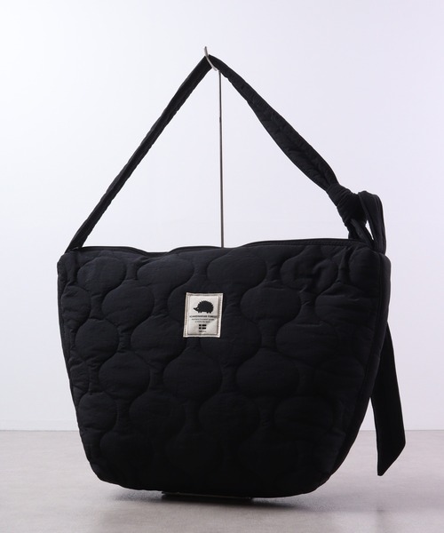 SCANDINAVIAN FOREST（スカンジナビアン・フォレスト）の「SCANDINAVIAN FOREST　ウェーブキルトミドルショルダー（ショルダーバッグ・メンズ・カーキ/ブラック/オフホワイト・F）」の7枚目の写真