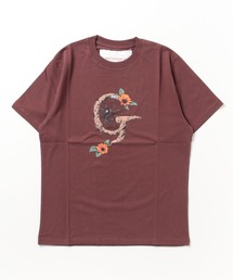 【GENTLE FULLNES】ジェントルフルネス  SPIDER RECYCLED COTTON SS TEE
