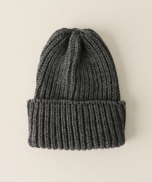 IENA（イエナ）の「【CLIPPER/クリッパー】メリノニットキャップ（ニットキャップ/ビーニー・レディース・チャコールグレー/グレー/アイボリー・FREE）」の15枚目の写真