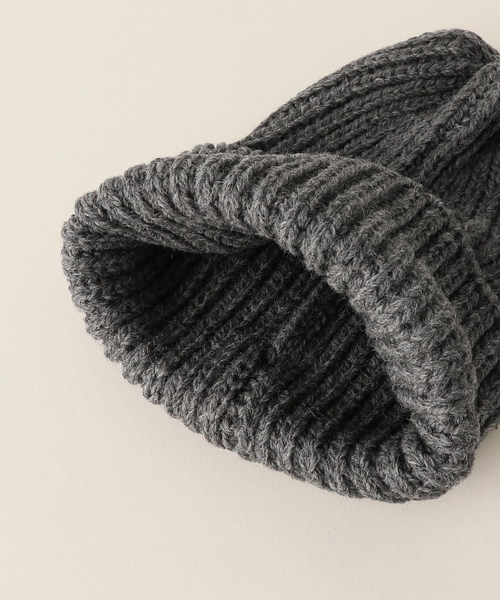 IENA（イエナ）の「【CLIPPER/クリッパー】メリノニットキャップ（ニットキャップ/ビーニー・レディース・チャコールグレー/グレー/アイボリー・FREE）」の13枚目の写真