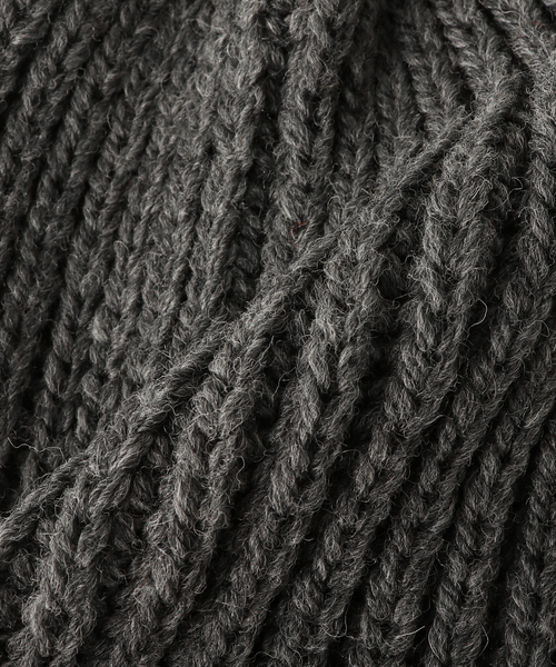 IENA（イエナ）の「【CLIPPER/クリッパー】メリノニットキャップ（ニットキャップ/ビーニー・レディース・チャコールグレー/グレー/アイボリー・FREE）」の10枚目の写真