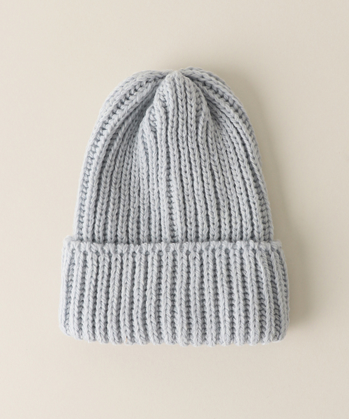 IENA（イエナ）の「【CLIPPER/クリッパー】メリノニットキャップ（ニットキャップ/ビーニー・レディース・チャコールグレー/グレー/アイボリー・FREE）」の9枚目の写真