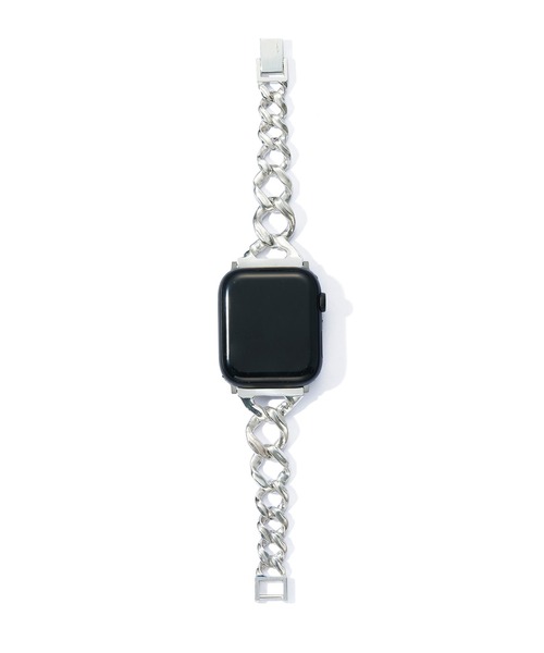 Posh Tech★シルバーxチェーンが上品なAPPLE WATCHブレスレット Posh Tech☆シルバーxチェーンが上品なAPPLE WATCHブレスレット