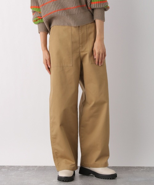 LEPSIM（レプシィム）の「ハイウエストベイカーパンツ　971233（その他パンツ・レディース・チャコールグレー/ベージュ/カーキ・FREE）」の2枚目の写真