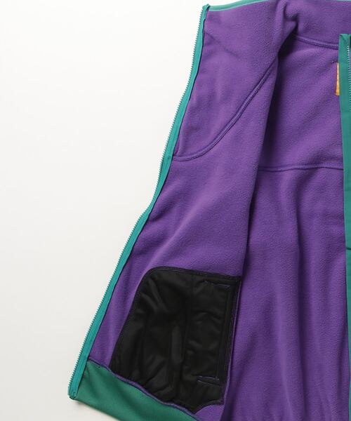 KELTY(ケルティ)の「KELTY 80s フリース フルジップ ジャケット(ブルゾン・メンズ・ブラック/パープル・M/LL/L)」の15枚目の写真