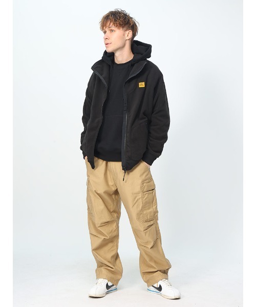 KELTY(ケルティ)の「KELTY 80s フリース フルジップ ジャケット(ブルゾン・メンズ・ブラック/パープル・M/LL/L)」の3枚目の写真