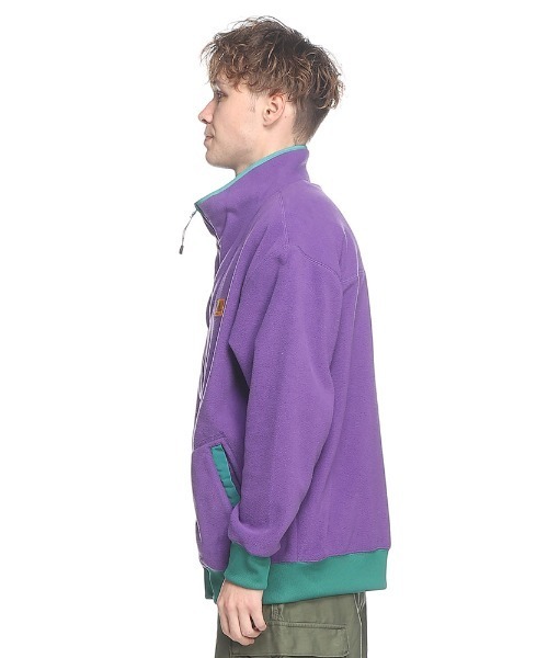 KELTY(ケルティ)の「KELTY 80s フリース フルジップ ジャケット(ブルゾン・メンズ・ブラック/パープル・M/LL/L)」の5枚目の写真