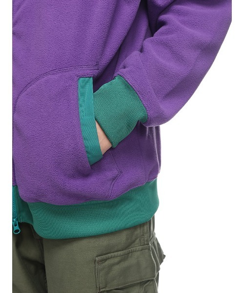 KELTY(ケルティ)の「KELTY 80s フリース フルジップ ジャケット(ブルゾン・メンズ・ブラック/パープル・M/LL/L)」の10枚目の写真