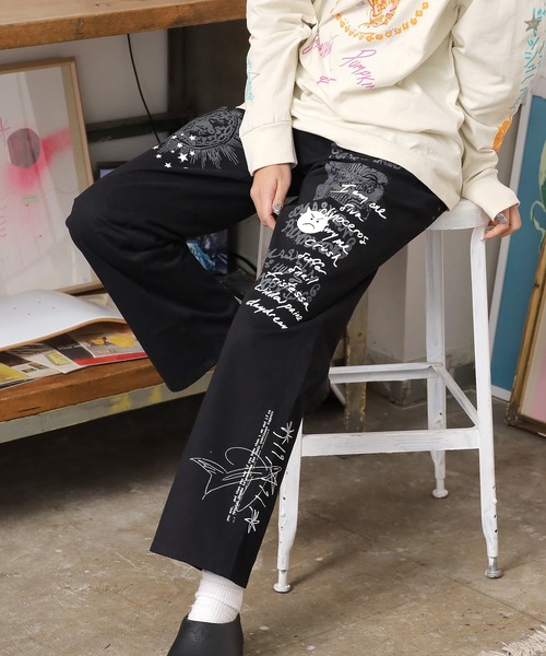 ♦最終♦HUF スマッシング パンプキンズ パンツ MUZZLE 5POCKET HUF（ハフ）の「HUF X SMASHING PUMPKINS MUZZLE 5-POCKET PANT