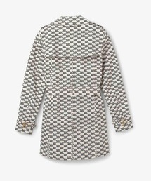 未使用に近い マイケルコーストレンチ裏地MK ラバーロゴ ベージュ B1434 80670970b_b_04_215.jpg