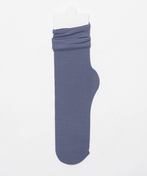 SVEC（シュベック）の「ミドル丈 リブソックス（ソックス/靴下・レディース・ワイン/レッド/ブラック/ネイビー/ホワイト/マスタード/ピンク/チャコールグレー/アイボリー/グリーン/オレンジ/ブルー/グレー/ピンク系その他/オリーブ/キャメル/ベージュ/ブルー系その他/ダークベージュ/パープル/ラベンダー/イエロー・FREE）」の12枚目の写真