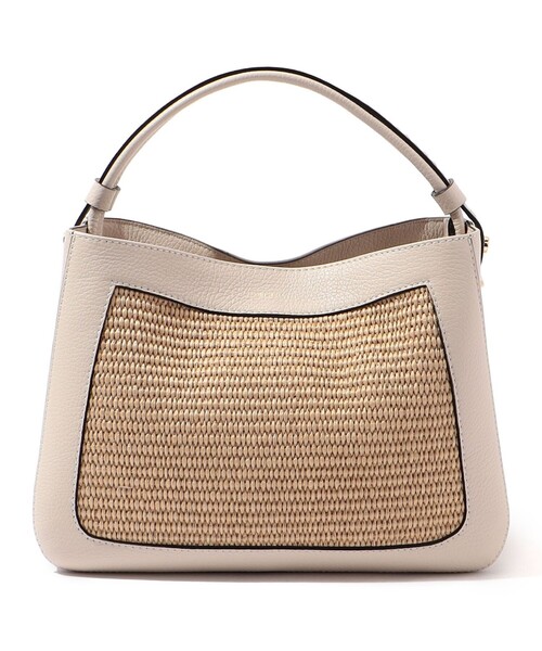 LORISTELLA（ロリステッラ）の「LORISTELLA ARLET コンビハンドバッグ（バックパック/リュック・レディース・グリーン系その他/ライトベージュ・FREE）」の2枚目の写真