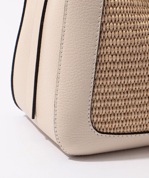 LORISTELLA（ロリステッラ）の「LORISTELLA ARLET コンビハンドバッグ（バックパック/リュック・レディース・グリーン系その他/ライトベージュ・FREE）」の15枚目の写真